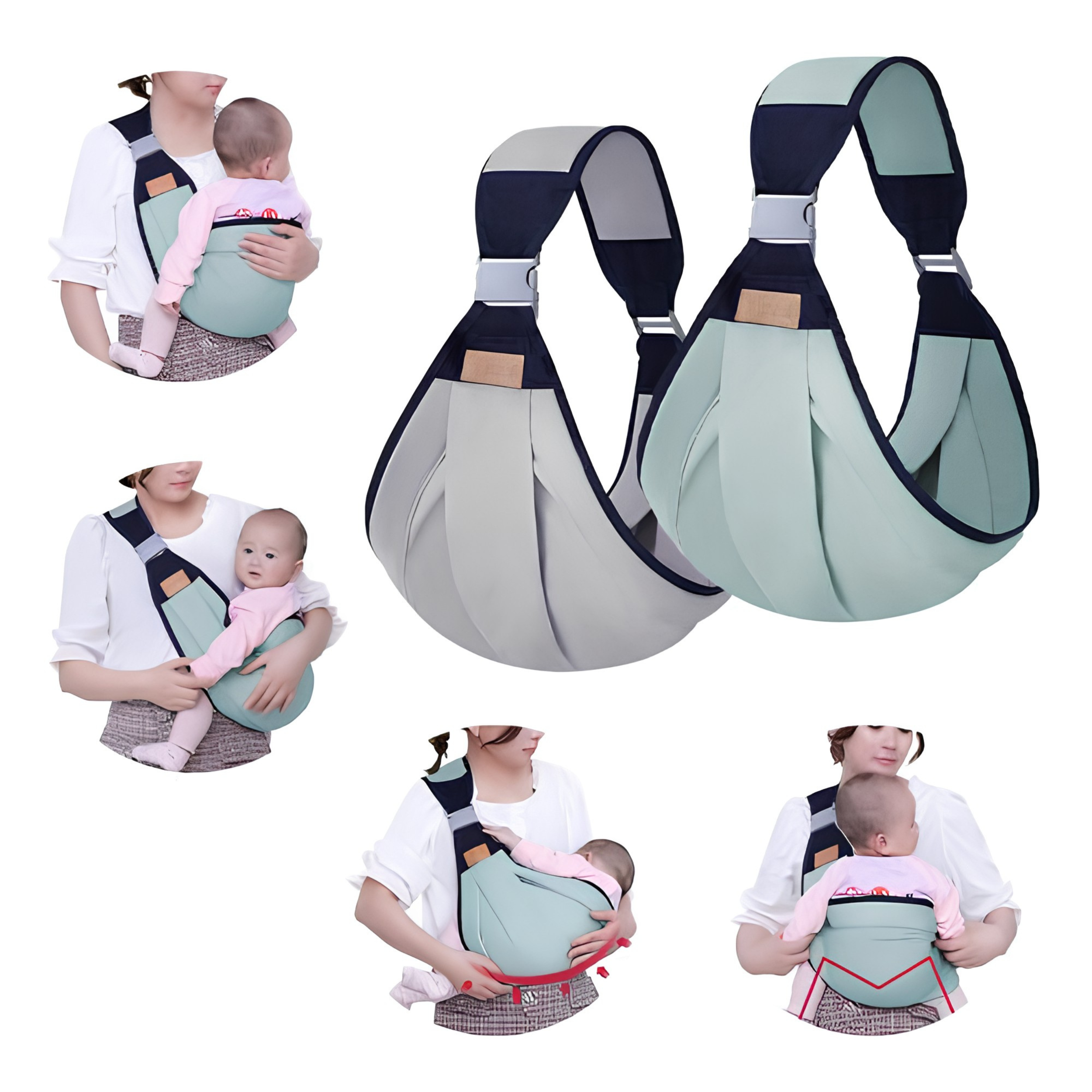 Breathable Baby Carrier with Hip Support
