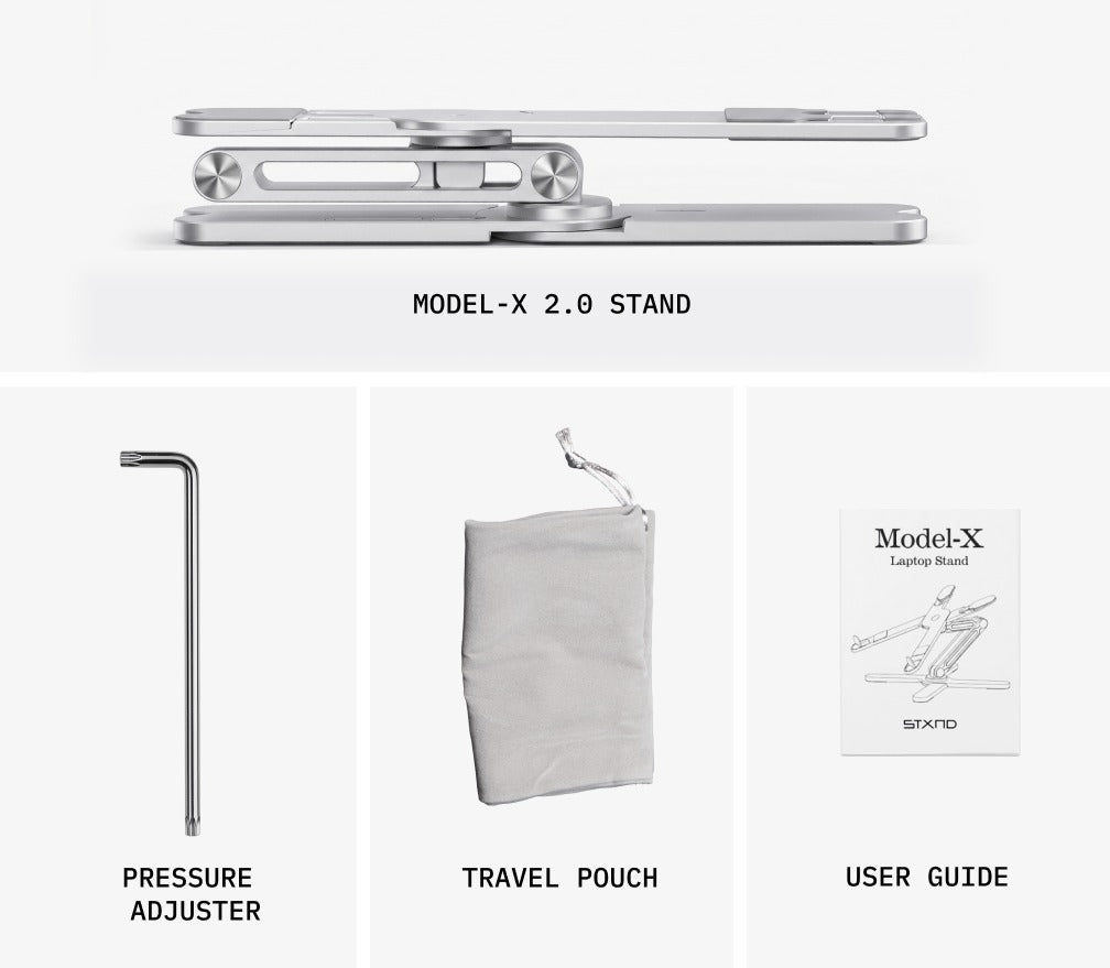 Foldable Aluminum Laptop Stand