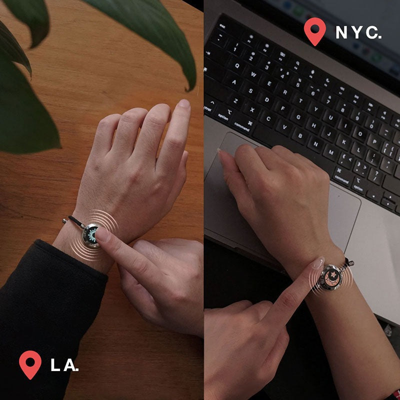 Couple Long Distance Touch Bracelet 💔