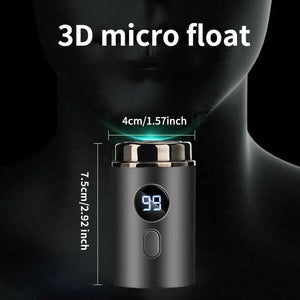 Mini Portable Electric Shaver – USB Rechargeable Grooming Tool