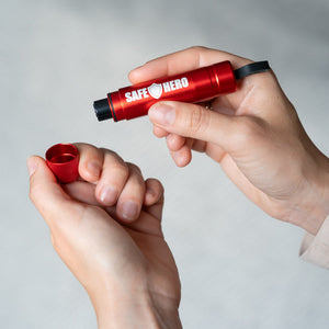 Flash Hammer – Emergency Car Safety Hammer with LED Torch & Seatbelt Cutter