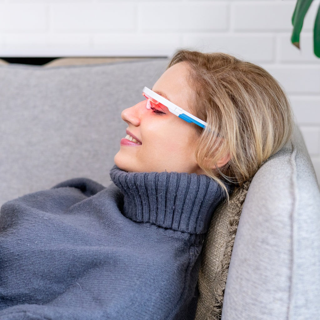 AYO Light Therapy Glasses – Circadian Rhythm Sleep & Energy Boost Glasses