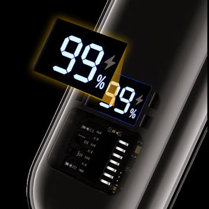 Smart Electric Nose Hair Trimmer with LED Display