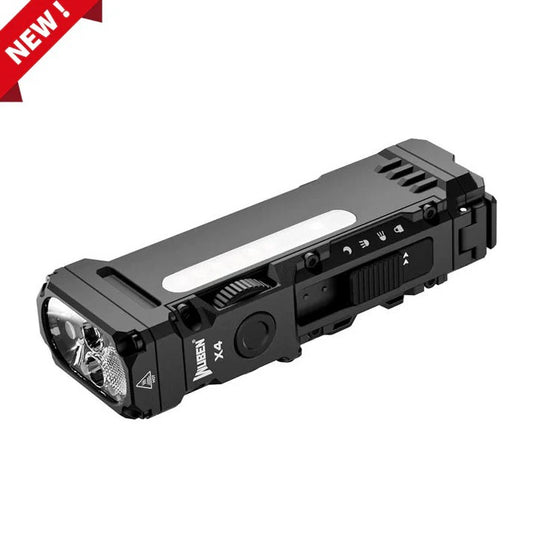 Wuben X4 Compact Multi-Function Flashlight – 1500 Lumens EDC Torch