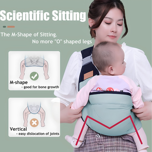 Breathable Baby Carrier with Hip Support