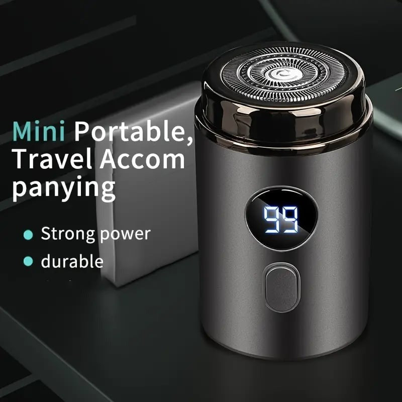 Mini Portable Electric Shaver – USB Rechargeable Grooming Tool