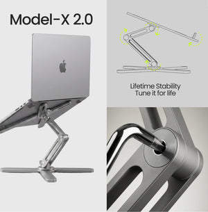 Foldable Aluminum Laptop Stand