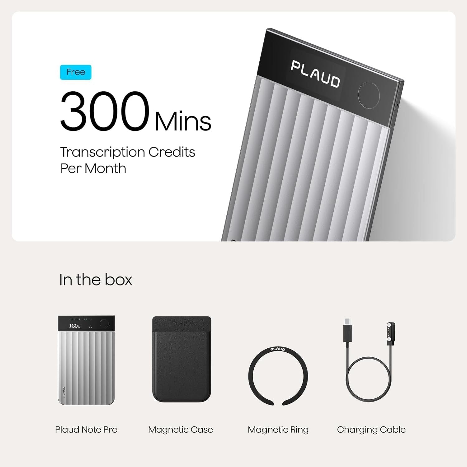 Plaud Note Pro – Advanced AI Note-Taking & Voice Recorder Device