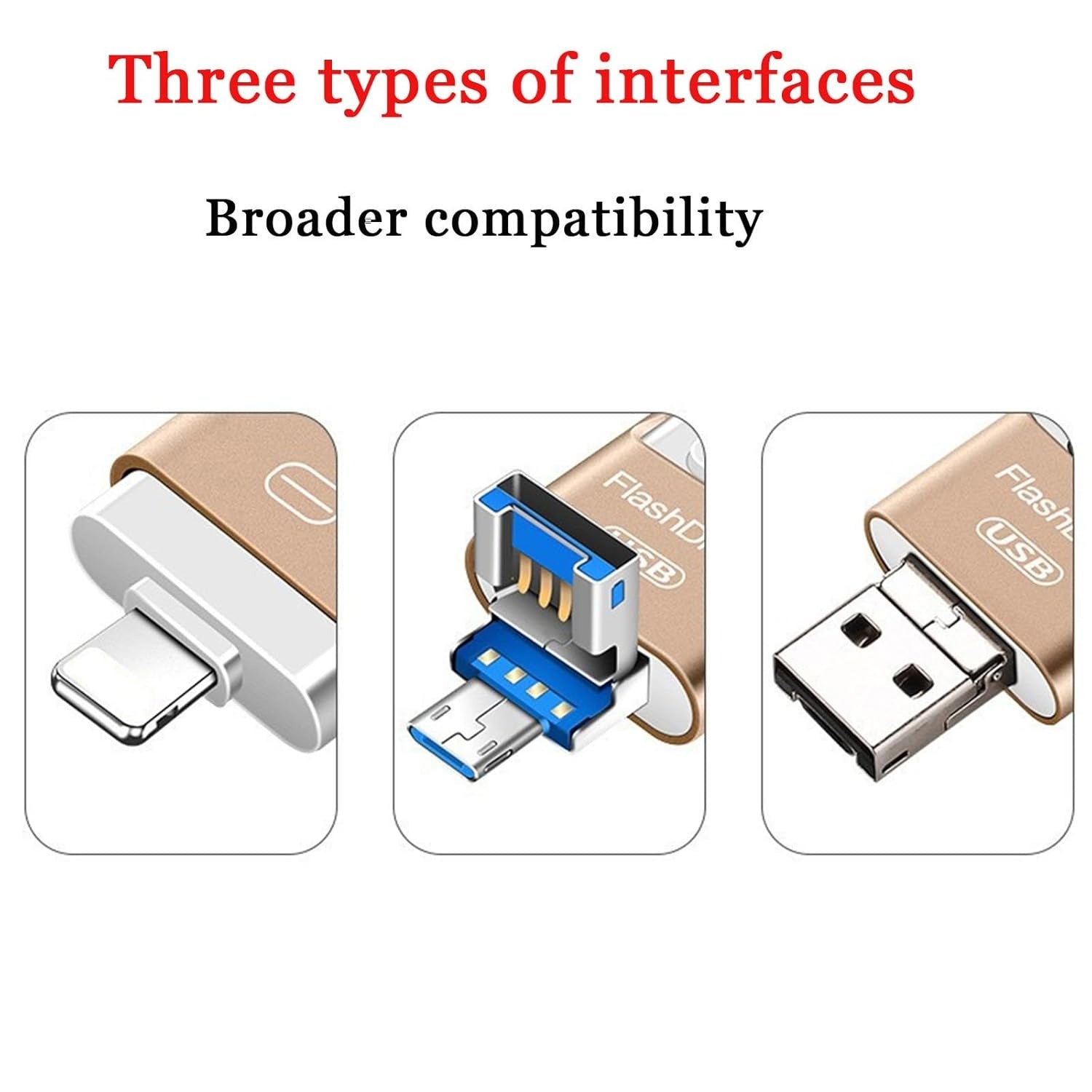 4 in 1 High Speed USB Multi Drive Flash Drive