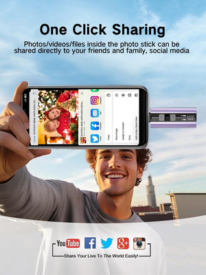 Memoro Drive LP2 – AI Voice Memory Recorder & Storytelling Device for Family Memories