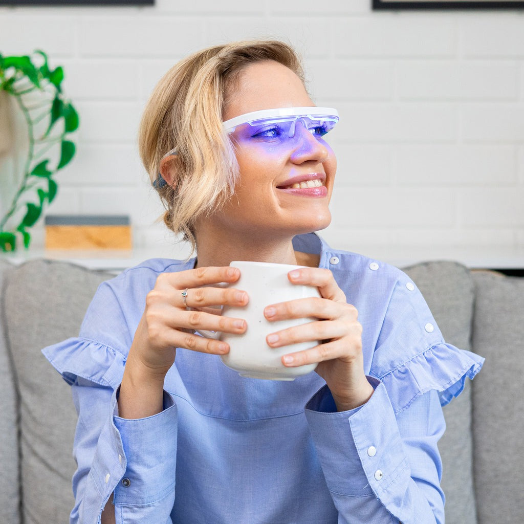 AYO Light Therapy Glasses – Circadian Rhythm Sleep & Energy Boost Glasses