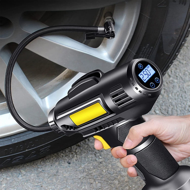 Wireless Intelligent Tire Air Pump | Portable Electric Inflator with Digital Display & Wireless Charging
