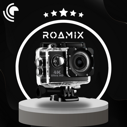 Roamix Vision+ 4K Action Camera – Waterproof Ultra HD Adventure Camera