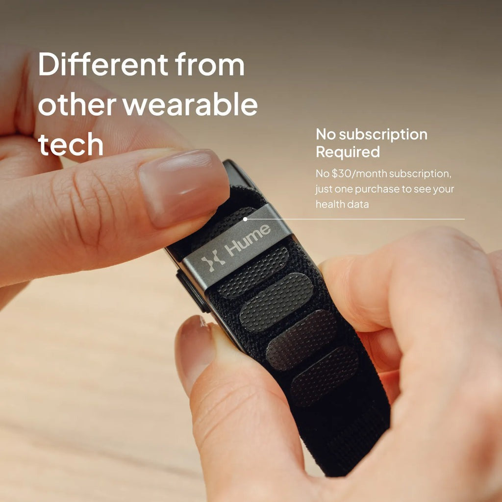 Hume Band – Advanced Health & Metabolic Tracking Smart Band