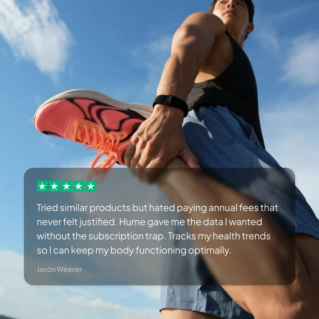 Hume Band – Advanced Health & Metabolic Tracking Smart Band