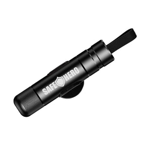 Flash Hammer – Emergency Car Safety Hammer with LED Torch & Seatbelt Cutter