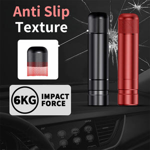 Flash Hammer – Emergency Car Safety Hammer with LED Torch & Seatbelt Cutter
