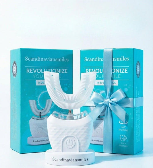 Scandinavian Smiles Sonic Whitening Toothbrush – Advanced Electric Toothbrush for Deep Cleaning & Brighter Smile