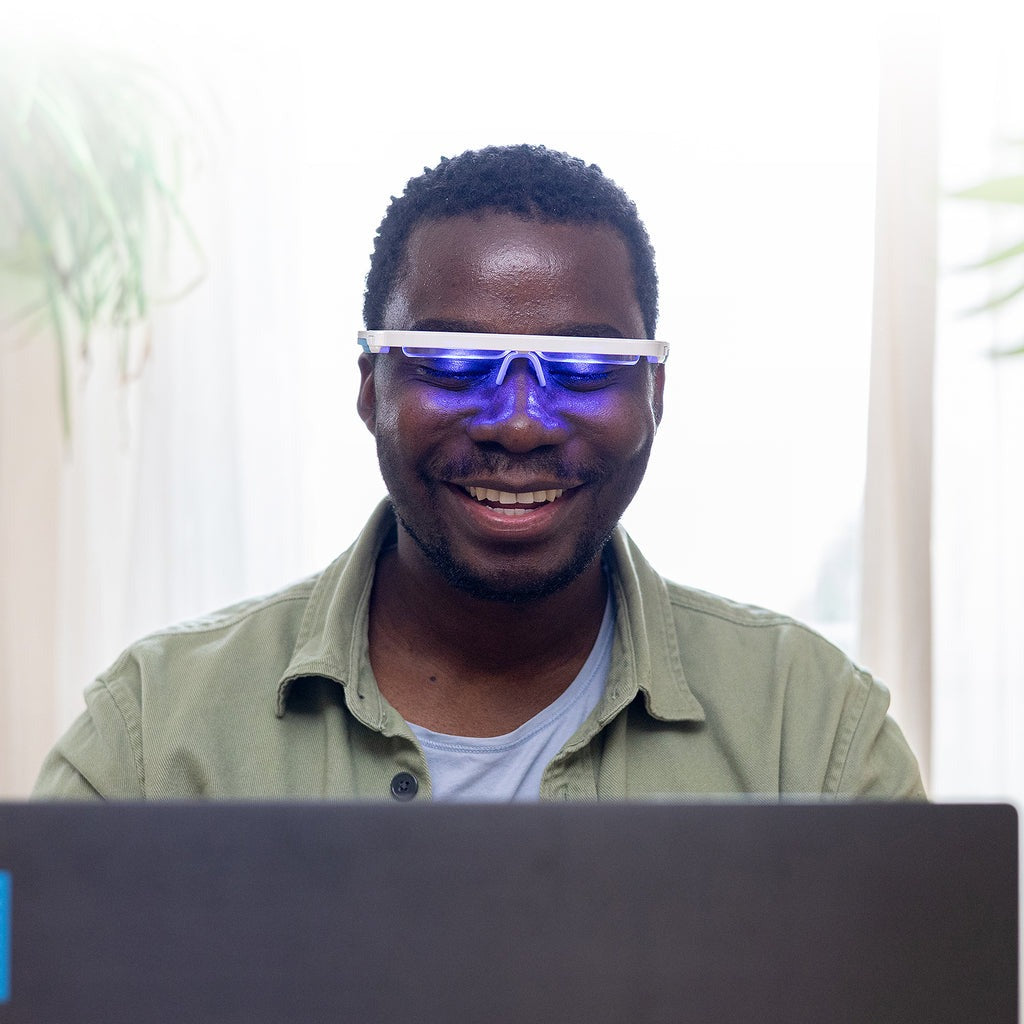 AYO Light Therapy Glasses – Circadian Rhythm Sleep & Energy Boost Glasses
