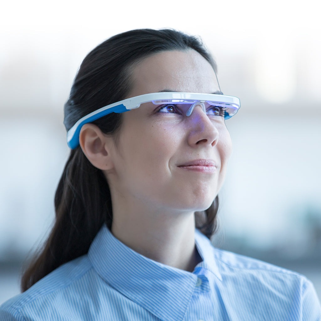 AYO Light Therapy Glasses – Circadian Rhythm Sleep & Energy Boost Glasses