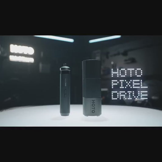 HOTO PixelDrive Cordless Screwdriver – Smart Precision Electric Tool with Digital Display (30 Bits)