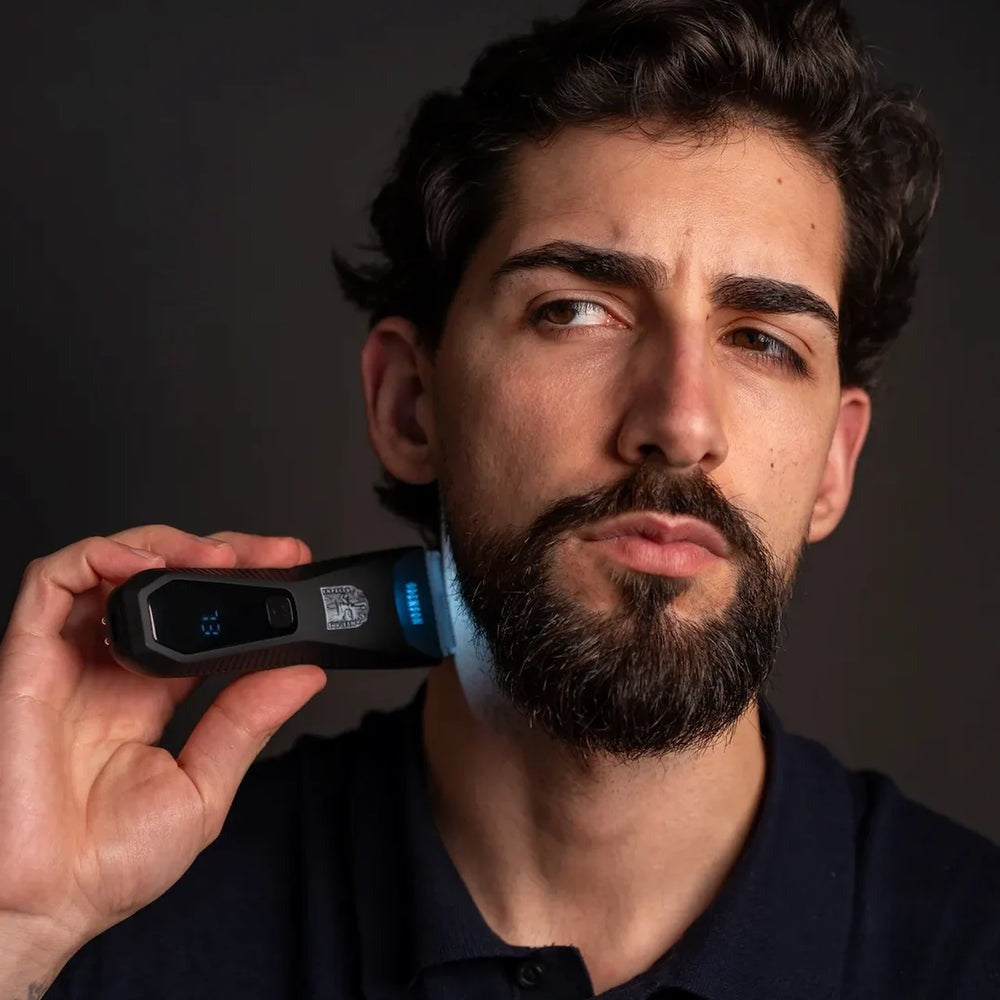 Stone Shaver – Waterproof All-in-One Beard & Body Grooming Shaver