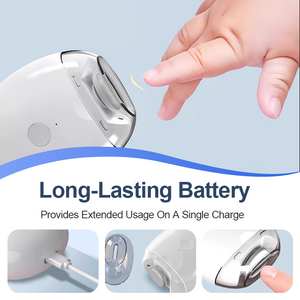 Universal Automatic Fingernail Grinder – Safe Electric Nail Trimmer for Adults & Children