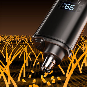 Smart Electric Nose Hair Trimmer with LED Display